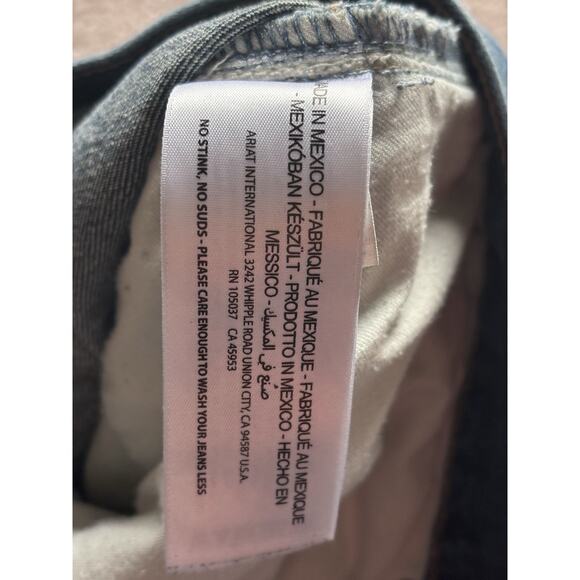 Ariat Jeans Men Sz 38x34 Blue Kilroy Legacy M4 Relaxed Bootcut Cowboy Western - Picture 9 of 11